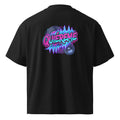 Camisa Quiéreme oversized negra - diseño viral TikTok vista espalda